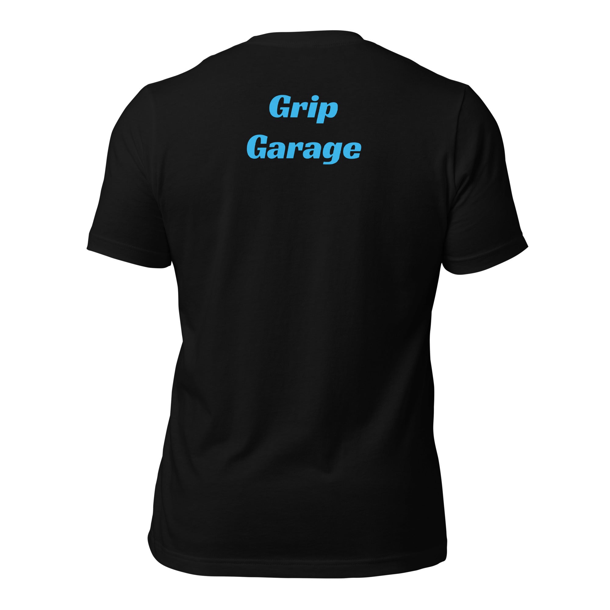 Grip Garage white blue black t-shirt 