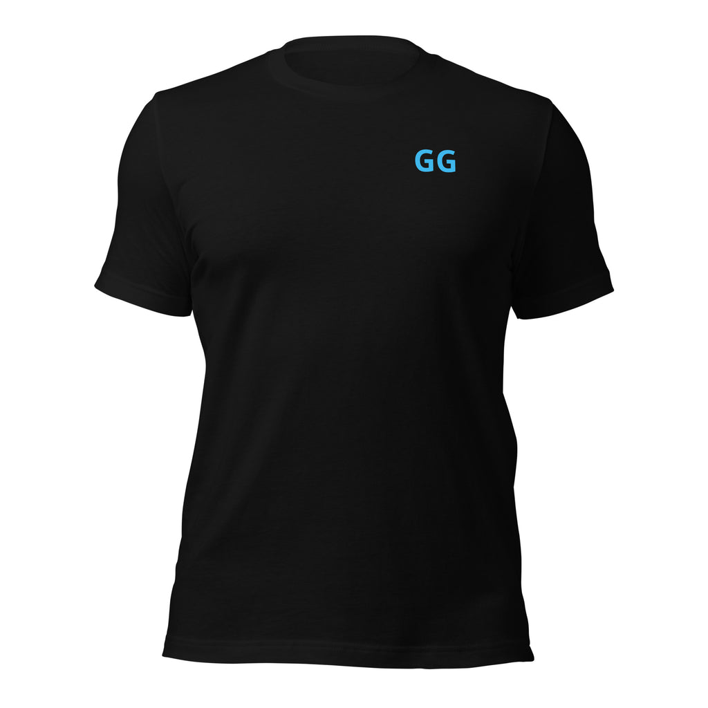 Grip Garage white blue black t-shirt 